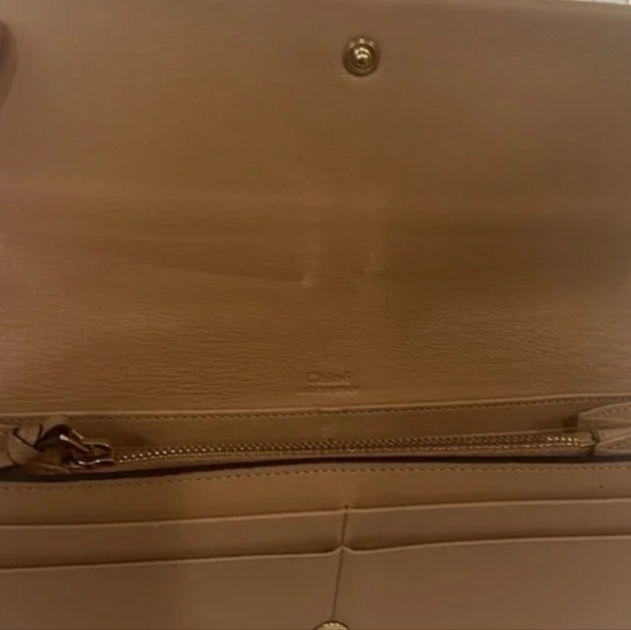 Chloe Marcie Leather Continental Wallet Tan - Preloved Lux - Call Outs - Review - Picture 2 of 7